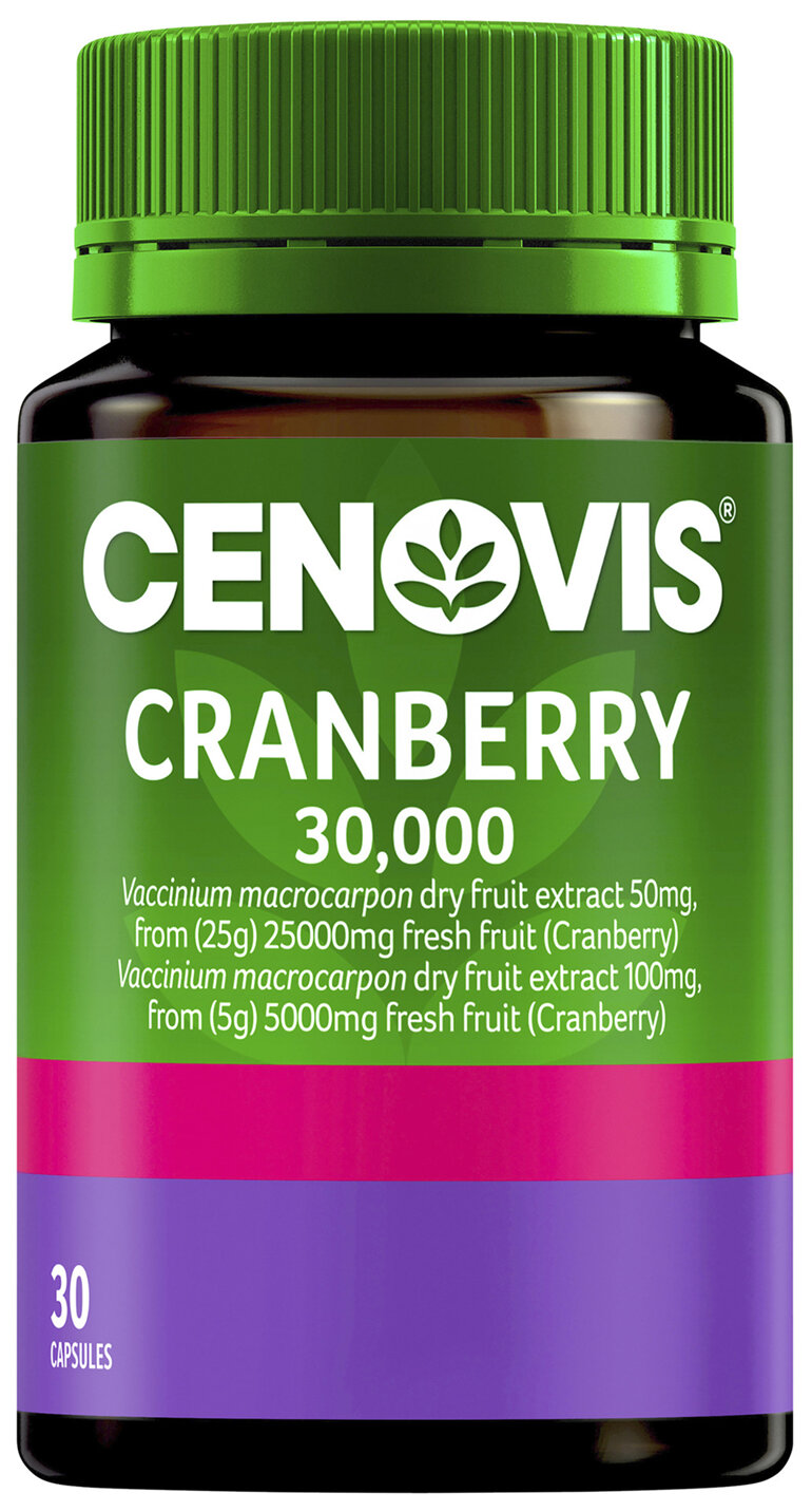 Cenovis Cranberry 30,000 30 Capsules