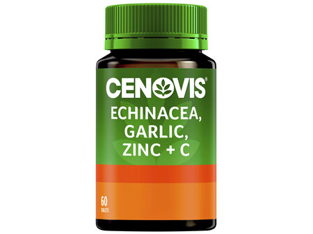 Cenovis Echinacea, Garlic, Zinc & C 60 Tablets