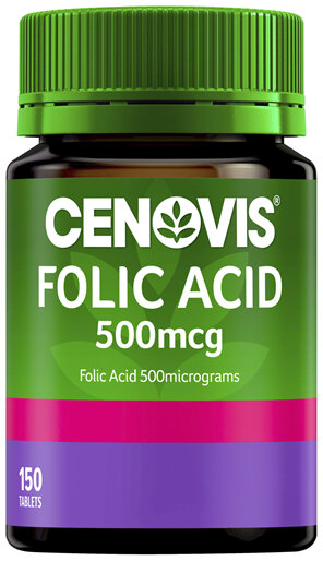 Cenovis Folic Acid 500mcg