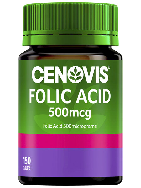Cenovis Folic Acid 500mcg