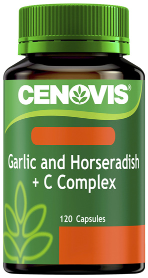 Cenovis Garlic and Horseradish + C Complex
