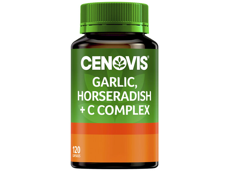 Cenovis Garlic, Horseradish + C Complex