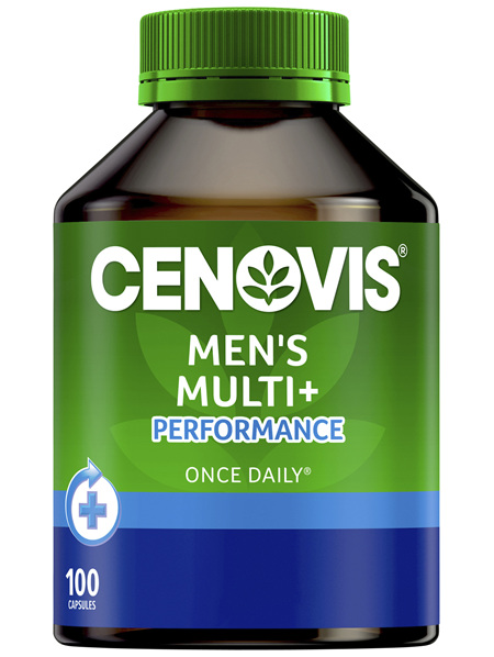Cenovis Men's Multi + Performance 100 Capsules