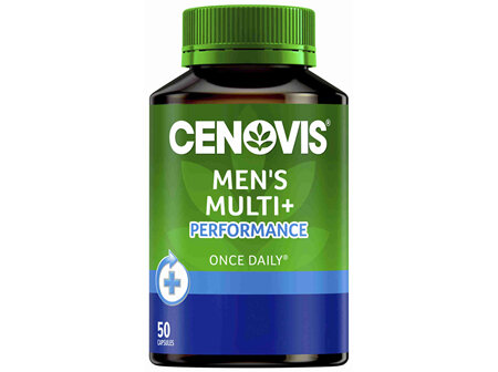 Cenovis Men's Multi + Performance 50 Capsules