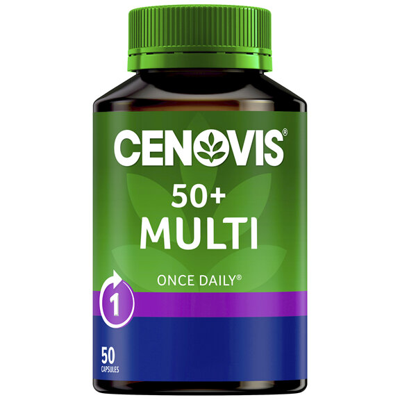Cenovis Once Daily Multi 50+ 50 Capsules