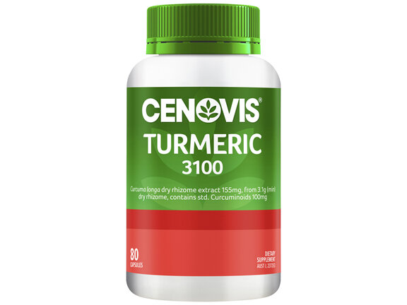 Cenovis Turmeric 3100 80 Capsules