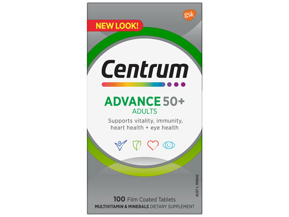 CENTRUM Advance 50+ 100s