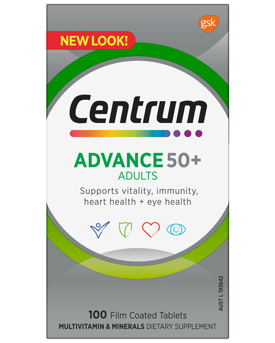 CENTRUM Advance 50+ 100s