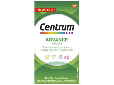 Centrum Advance Adults 100 Tablets