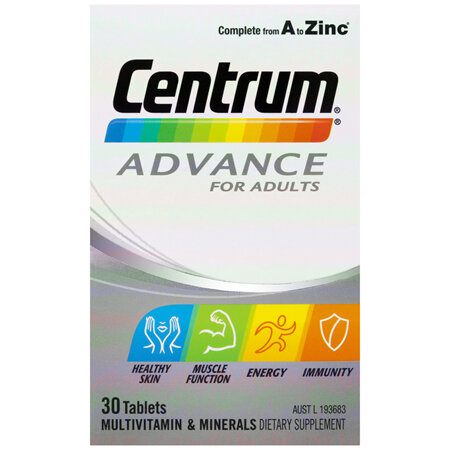 Centrum Advance For Adults Tablets 30 Pack