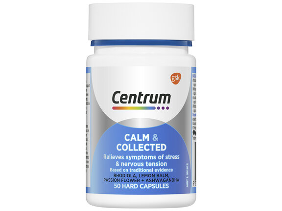 CENTRUM CAPSULE CALM & COLLECTED 50 PACK