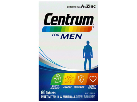 Centrum For Men 60 Tablets