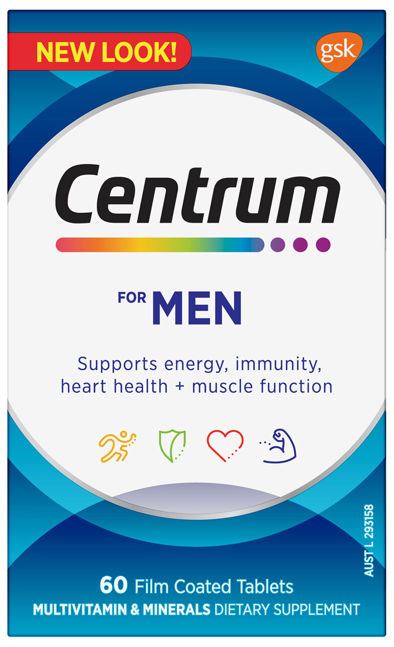 Centrum for Men 60 Tablets