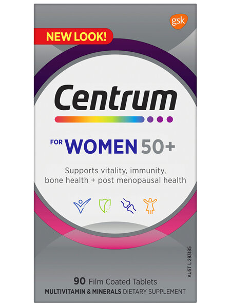 Centrum for Women 50+ 90 Film Coated Tablets