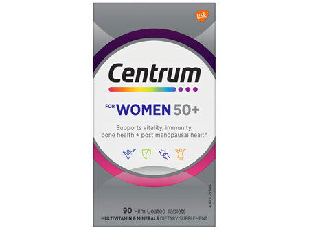 Centrum for Women 50+ 90 Tablets