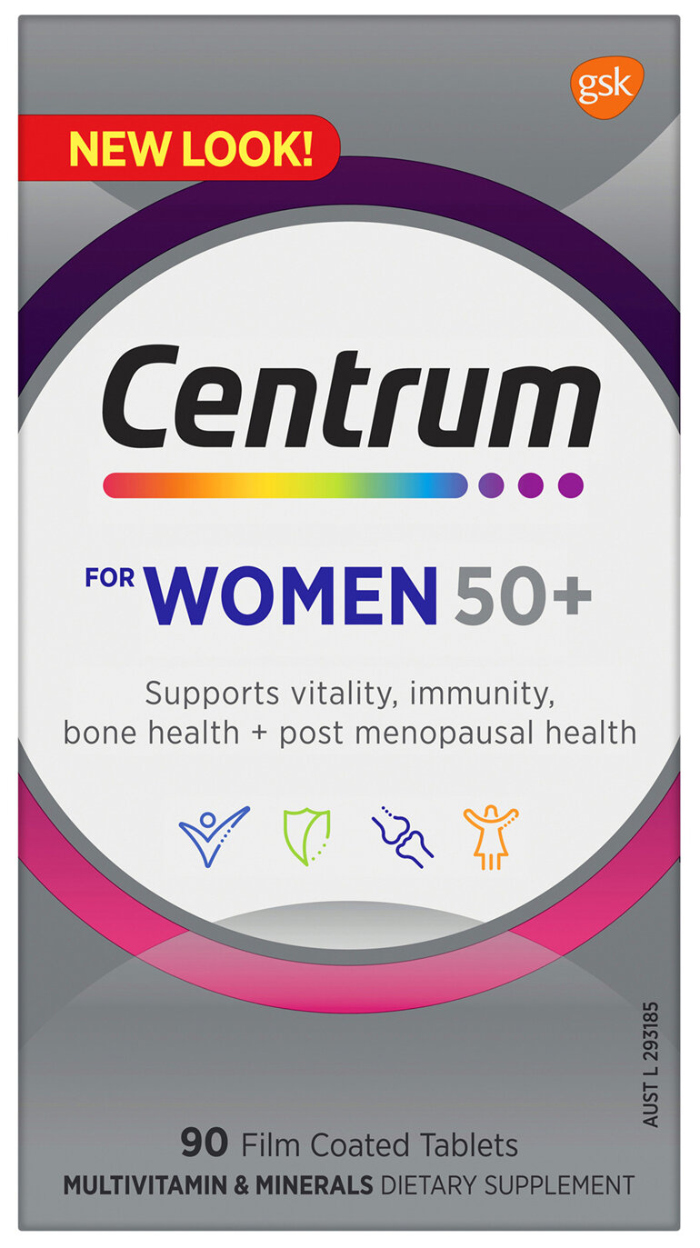 Centrum for Women 50+ 90 Tablets