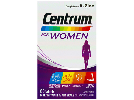 Centrum For Women 60 Tablets