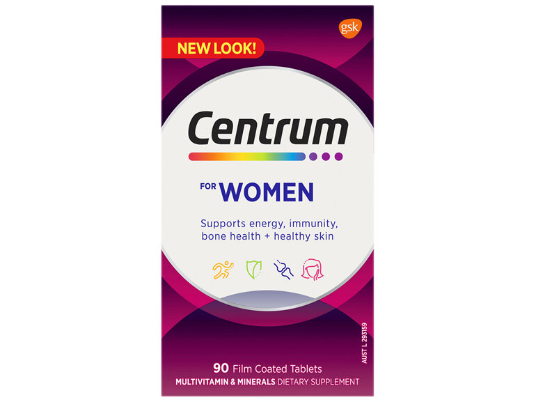 Centrum for Women 90 Film Coated Tablets