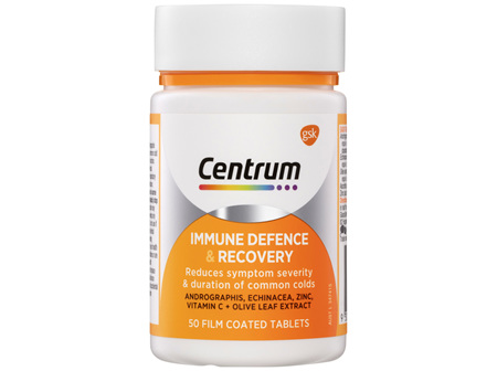 Centrum Immune Defence & Recovery 50 Tablets AU