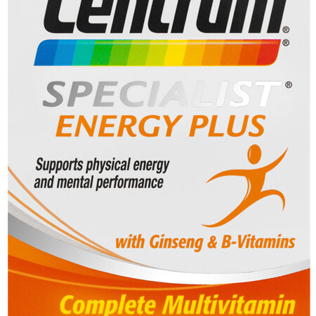Centrum Specialist Energy Plus Tablets 60 Pack
