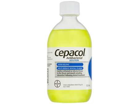 Cepacol Antibacterial Mouthwash Solution 500mL