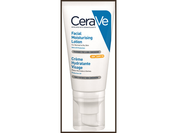 CeraVe Ceramides AM Facial Moisturising Lotion with SPF 15