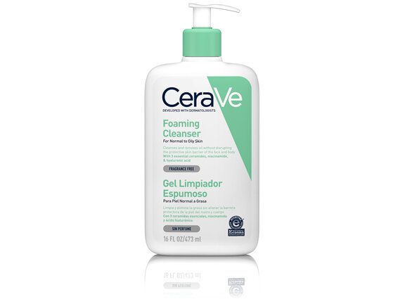 CeraVe Foaming Oil-Free Cleanser for Oily Skin 473ml