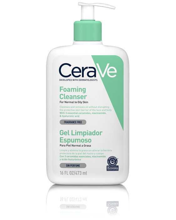 CeraVe Foaming Oil-Free Cleanser for Oily Skin 473ml