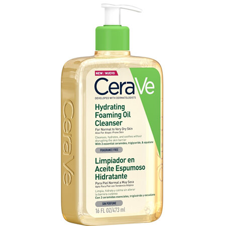 CeraVe Hydrating Foaming Oil Cleanser 473ml