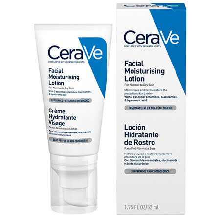 CeraVe PM Facial Moisturising Lotion 52ml