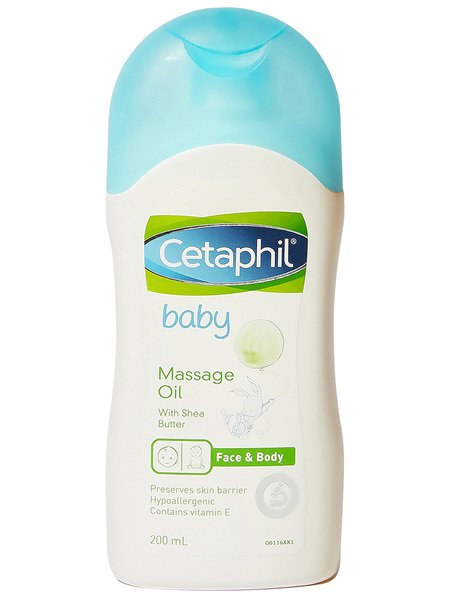 Cetaphil Baby Massage Oil 200mL, Soothes