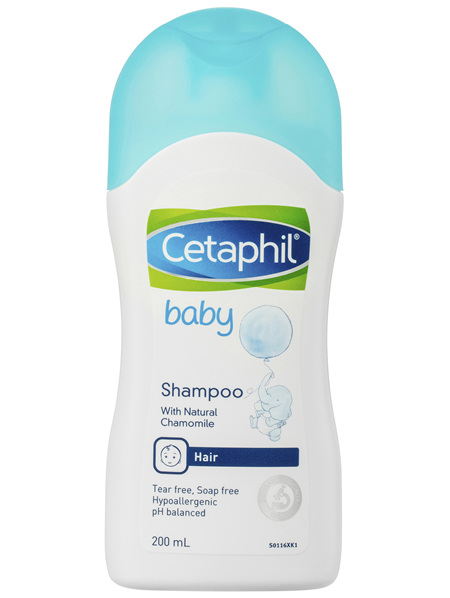 Cetaphil Baby Shampoo 200mL, Tear Free and Soap Free