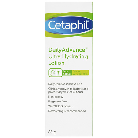 Cetaphil DailyAdvance Ultra Hydrating Lotion 85gm, Dry Skin