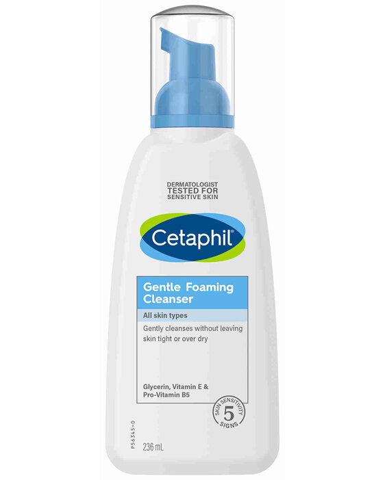 Cetaphil Gentle Foaming Cleanser 236mL