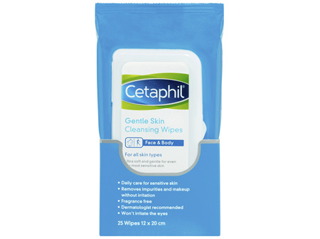 Cetaphil Gentle Skin Cleansing Wipes 25pk
