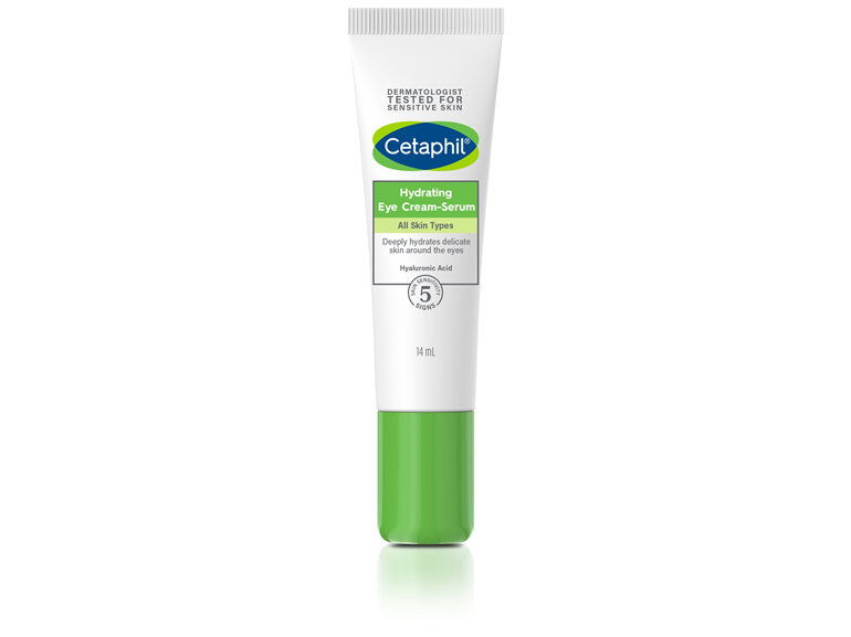 Cetaphil Hydrating Eye Cream-Serum with Hyaluronic Acid,14g