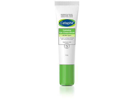 Cetaphil Hydrating Eye Cream-Serum with Hyaluronic Acid,14g