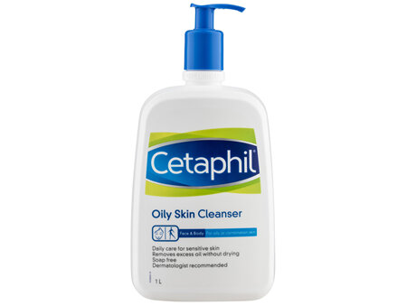 Cetaphil Oily Skin Cleanser 1L