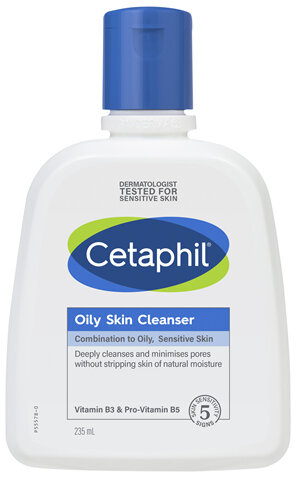 Cetaphil Oily Skin Cleanser 235mL, Oily and Combination Skin