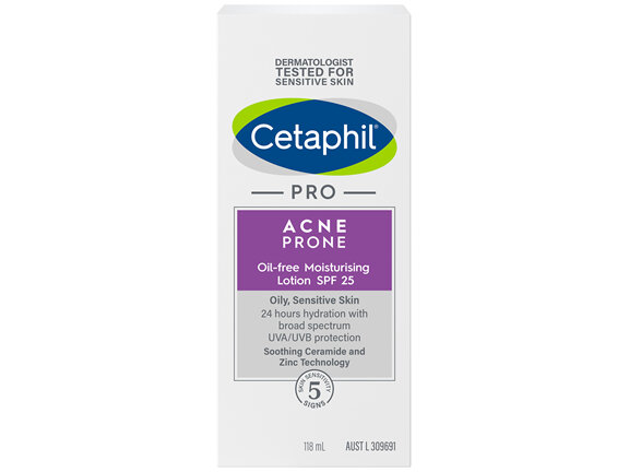 Cetaphil Pro Acne Prone Oil-Free Moisturising Lotion SPF25