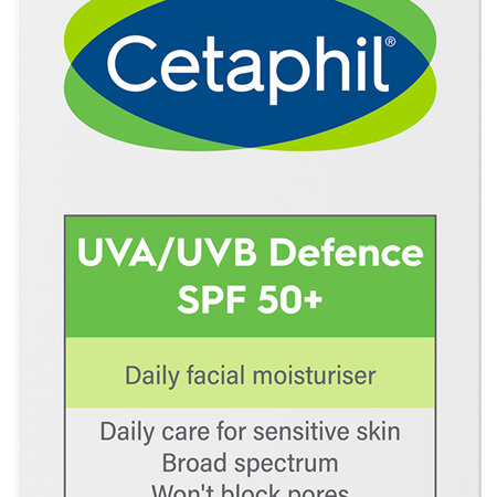 Cetaphil UVA/UVB Defence SPF 50+ 50mL