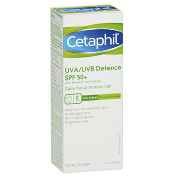 CETAPHIL UVA/UVB Defence SPF50+ 50ml