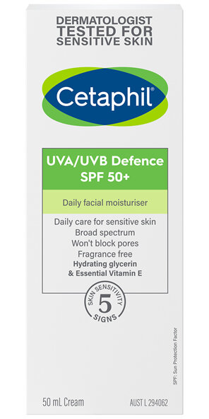 Cetaphil UVA/UVB Defence with SPF 50+