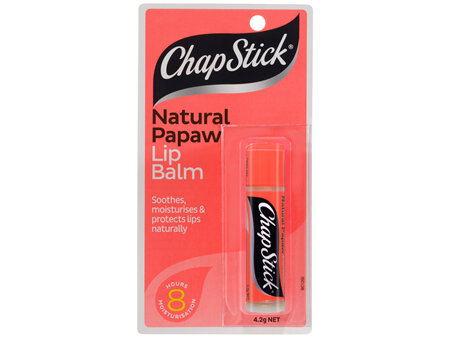 Chapstick Natural Papaw Lip Balm 4.2g