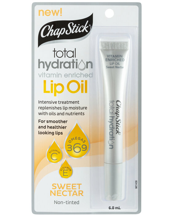 ChapStick Total Hydration Lip Oil Sweet Nectar 6.8mL