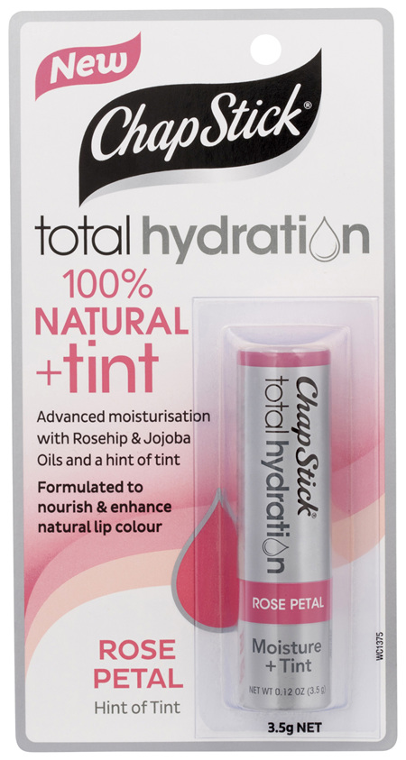 ChapStick Total Hydration + Tint Rose Petal 3.5g