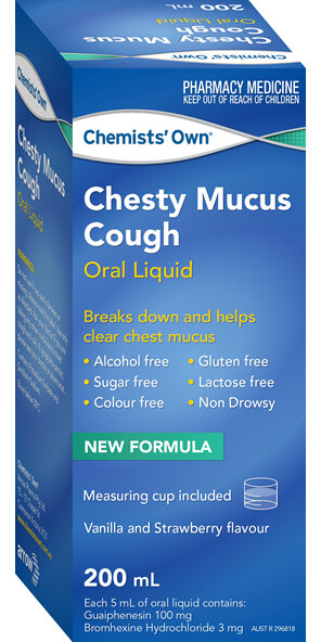 Chemists' Own Chesty Mucus Cough 200ml