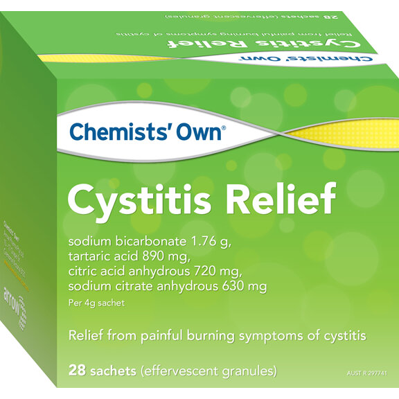 Chemists' Own Cystitis Relief 4x28g Sachets