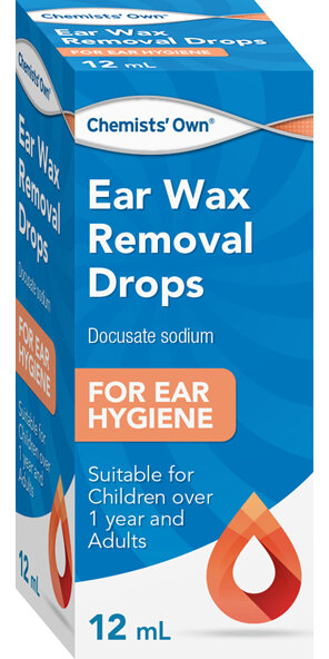 Chemists' Own Ear Wax Removal Drops 12ml