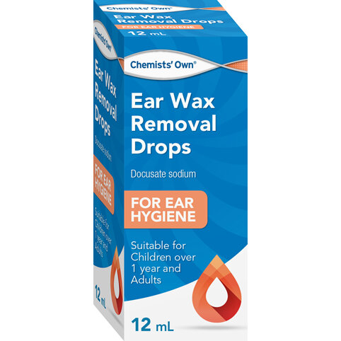 Chemists' Own Ear Wax Removal Drops 12ml